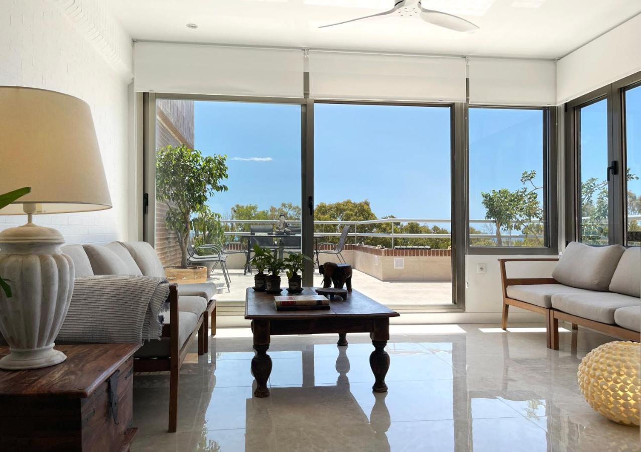 Apartmán Penthouse Puerta De Pedregalejo Màlaga Exteriér fotografie